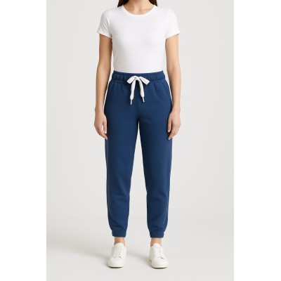 Pantalón Jogger Azul oscuro – Made in Italy