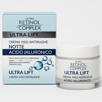 Ultra Retinol Complex – Crema Facial Antiarrugas de Noche con Ácido Hialurónico (Ultra Lift)