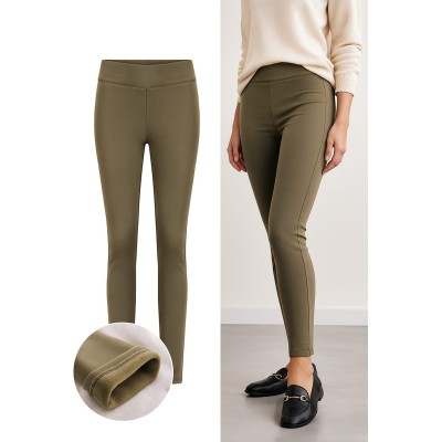 Leggings Térmicos con Forro de Pelito – Talla Única