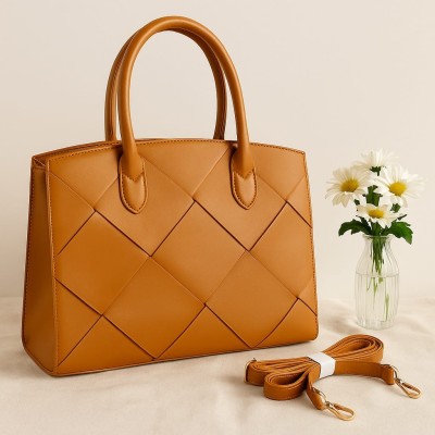 Bolso Shopper Trenzado en Polipiel – Con Correa Incluida