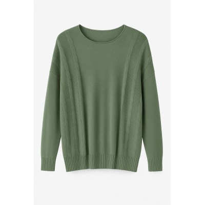 Jersey de punto verde – talla única