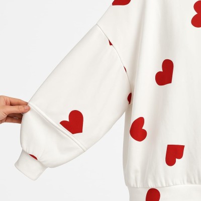 Sudadera Bomber Corazones – Made in Italy