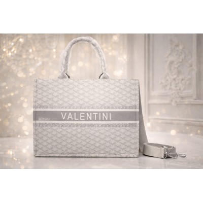 👜 Bolso tote SERGIO VALENTINI en tonos gris