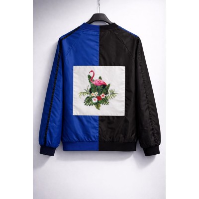 Chaqueta Sport Bicolor – Azul/Negra