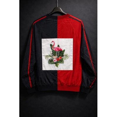 Chaqueta Sport de Marca Bicolor – Roja/Negra